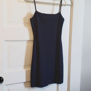 Lulu's Flaunt It Navy Bodycon Dress